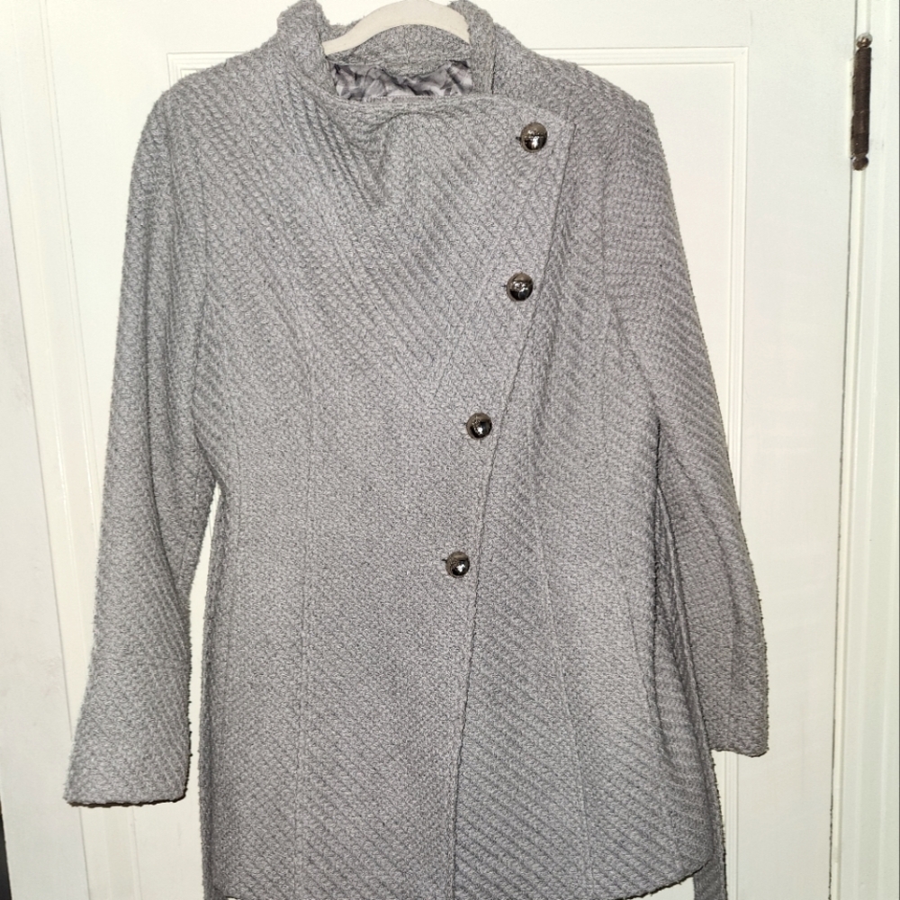 Jessica Simpson Womens Gray Color Winter Coat Size Large